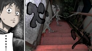 本当にあった怖い話「13階段」をアニメ風にしてみた。