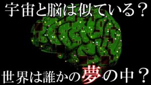 宇宙と脳の構造は似ている？この世界は誰かの夢の中という仮説がとんでもない！