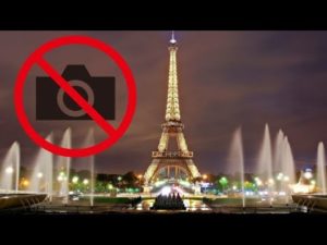 どうして夜のエッフェル塔の写真を撮っては行けないのか…