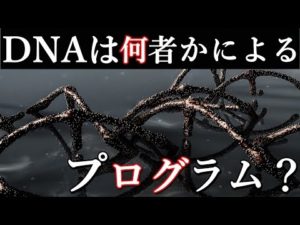 DNAに組み込まれたプログラム？人類に刻まれた何者かの謎めいた痕跡。それは神・・？