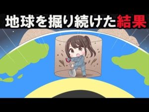 地球を掘り続けたらどうなるのか。モグラ人間を使って検証してみた。