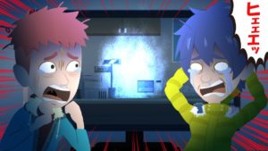 コンビニのモニターが捉えた怪奇映像【怖い話】