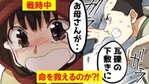 女子高生と江戸時代の武士が太平洋戦争中にタイムスリップしたらどうなるのか？【マンガ動画】