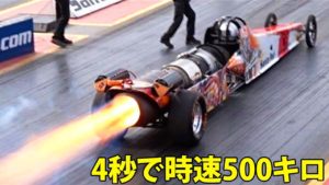 ジェットエンジンで進む驚きの自動車トップ７