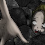 一番の美女を生け贄として石垣に閉じ込める・・。人柱伝説‥。