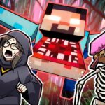 マイクラの都市伝説の化け物が潜む刑務所から脱獄できる？