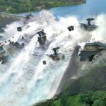 カメラが捉えた!衝撃のダム崩壊集!