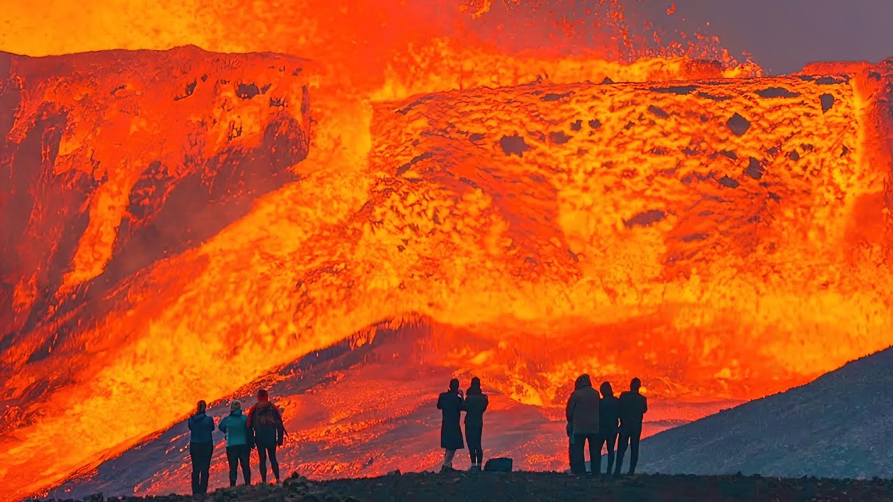 カメラがとらえた、最も危険で見ごたえのある溶岩流TOP8
