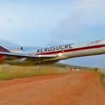 カメラがとらえた、飛行機の離陸時の失敗!