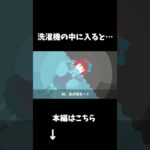 洗濯機に入るとどうなるのか…#クロネコの部屋 #shorts