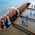 イランがペルシャ湾の海水を汲み上げ始めたら、驚愕の結果に！