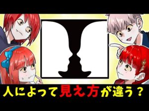 【脳の錯覚】人によって見え方が違う絵…あなたは何に見える？