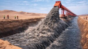 エジプトがサハラ砂漠を切り開き、地中海の海水を流し込もうとしている。アフリカの地図が永久に塗り替えられる！