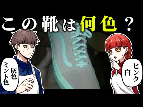 【クイズ】人によって色の見え方が違う画像5選