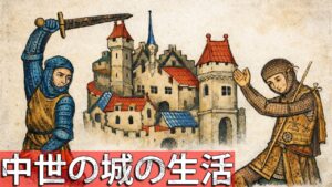 中世の城での本当の暮らしと生活の実態