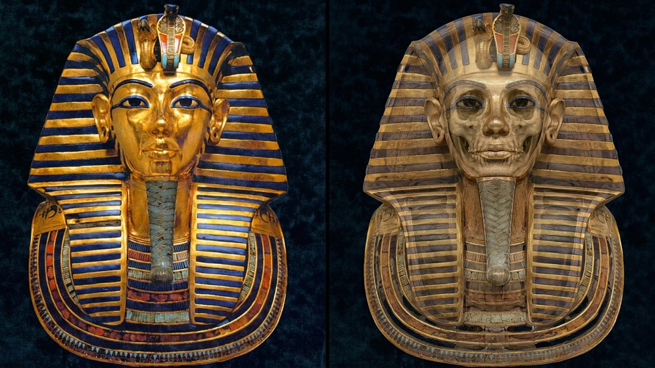 ツタンカーメンのマスクを最新機器でスキャン、その結果はエジプト学者たちを震撼させた！