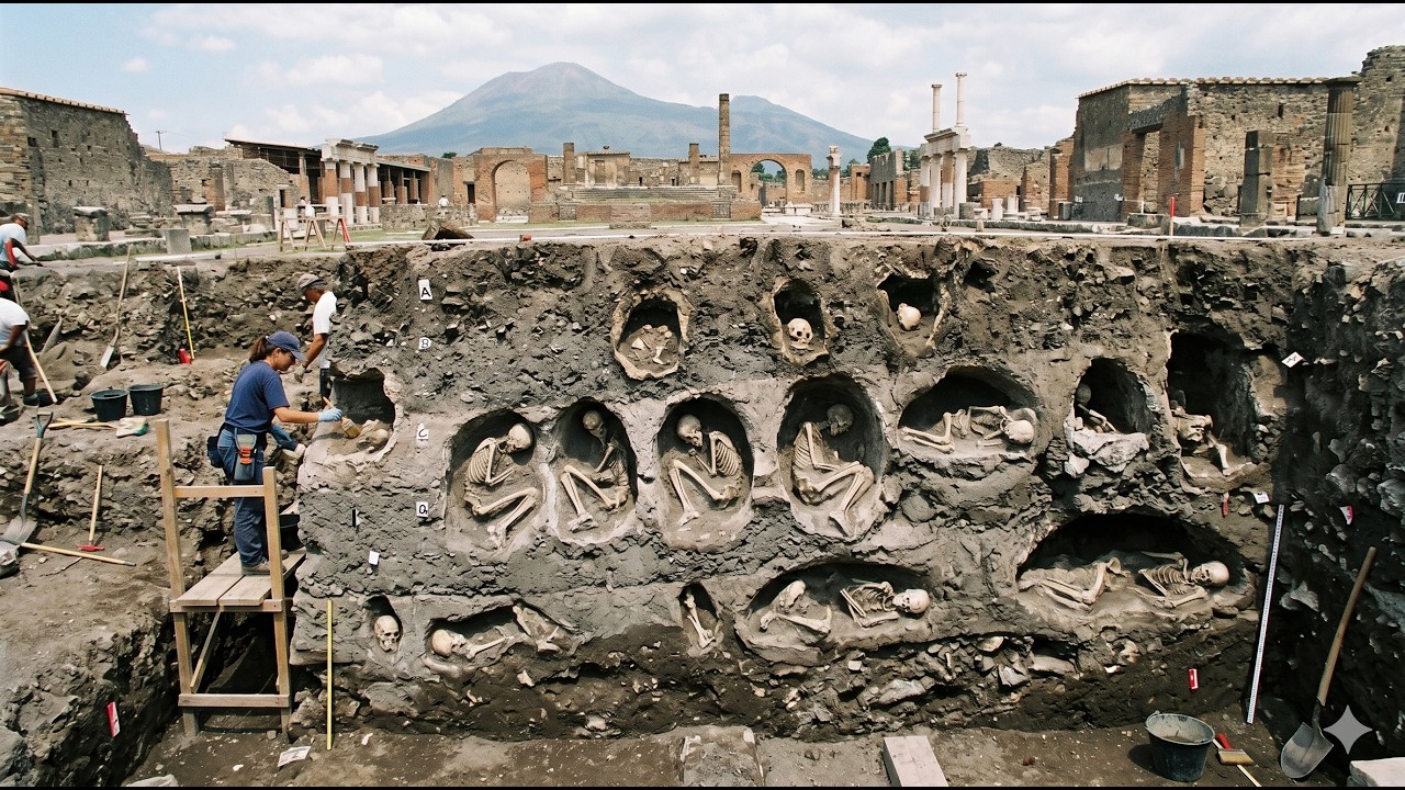 世界が息を呑んだ！ポンペイの犠牲者の遺体から発見された、鳥肌が立つ真実…