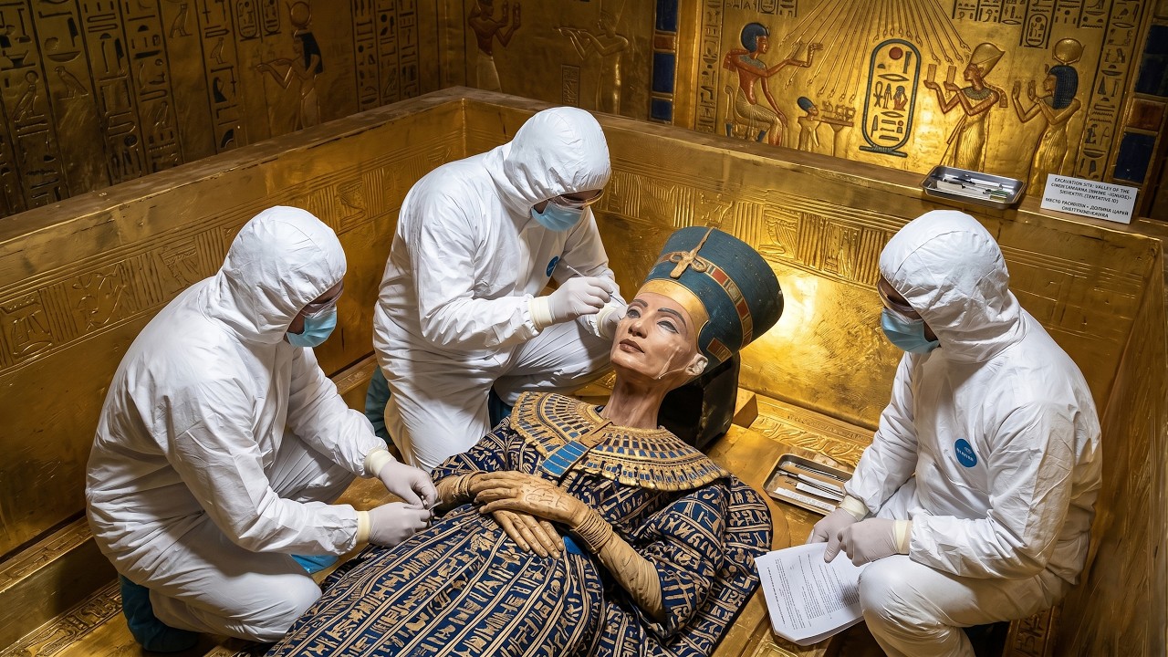 「ネフェルティティのミイラ」のDNAサンプルを分析した結果、衝撃の事実が判明！